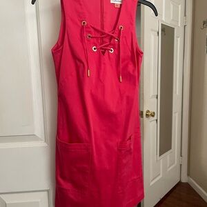 Calvin Klein Pink Sleeveless Sheath Dress